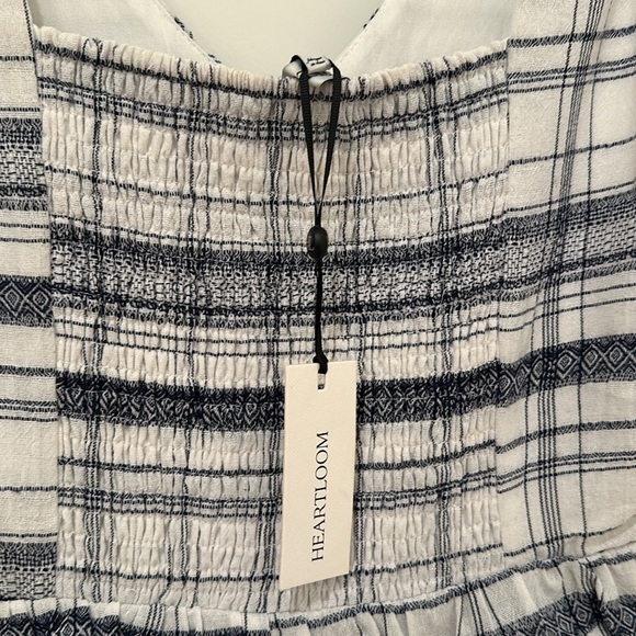 NWT Heartloom Peplum Tank Dress - Navy - Picture 3 of 3